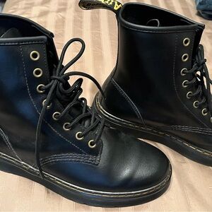 Dr. Martens Black Combat Boots